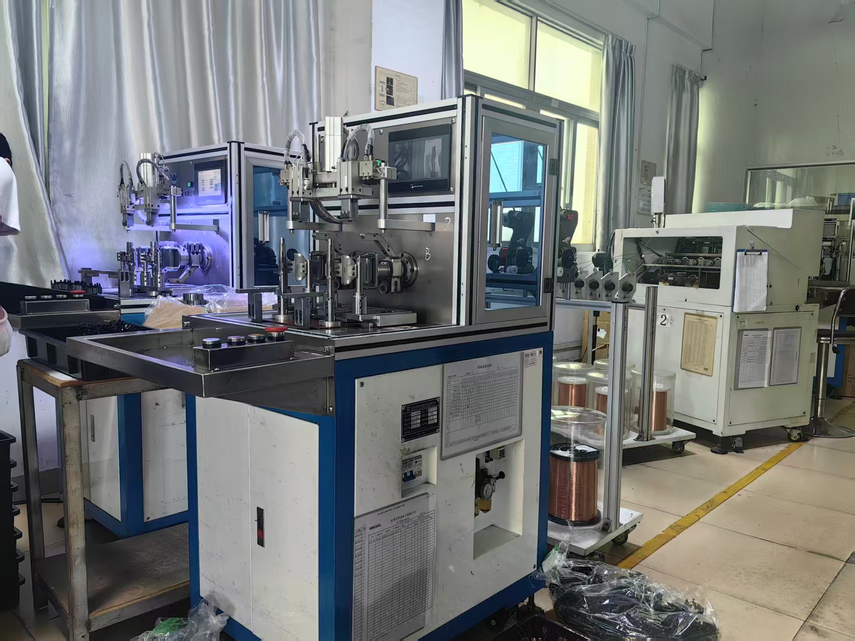 馬達半成品設備